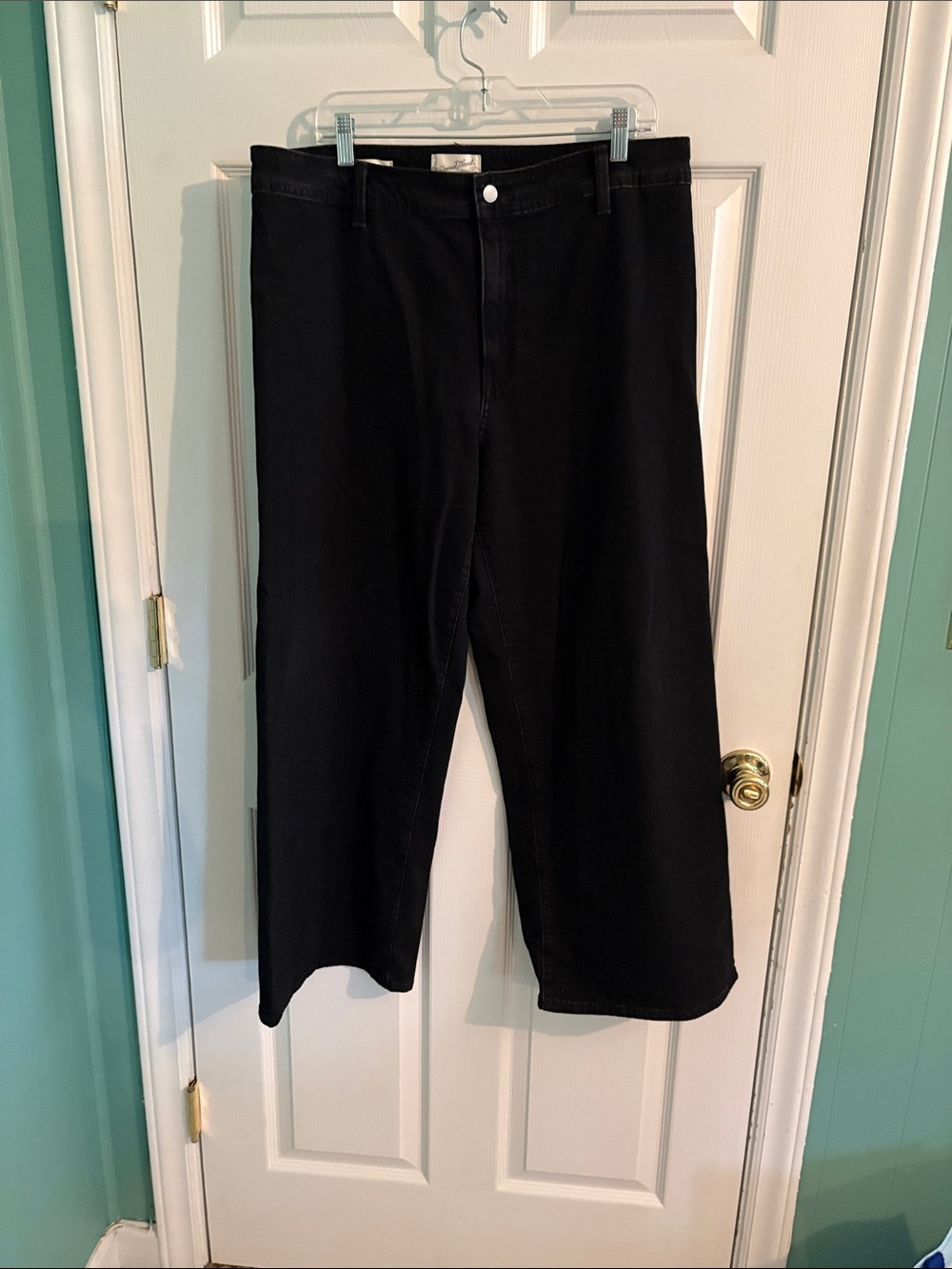 Universal Thread Black Wide-Leg Trousers